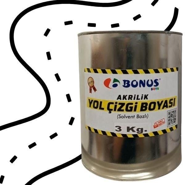 Siyah Yol Çizgi Boyası Boyası 3 KgBN 1050 03 9017Siyah Yol Çizgi Boyası 3 kg
