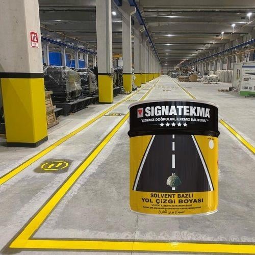 Signawall Sarı Bordür Kolon BoyasıHTSGNWLL 1023-25Signawall Sarı Bordür Kolon Boyası