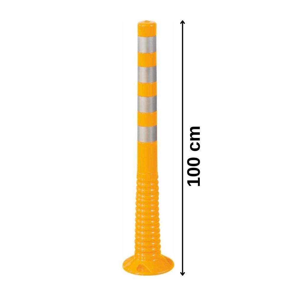 100 cm Esnek Sarı Delinatör, Plastik Duba12241 UB R100 cm TPU Sarı Esnek Delinatör