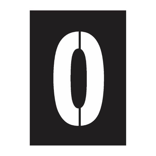 Numaralandırma Boyama Şablonu (10 Rakam)SBL-07-001569Otopark Numaralandırma, Boyama Şablonu (10 Rakam)