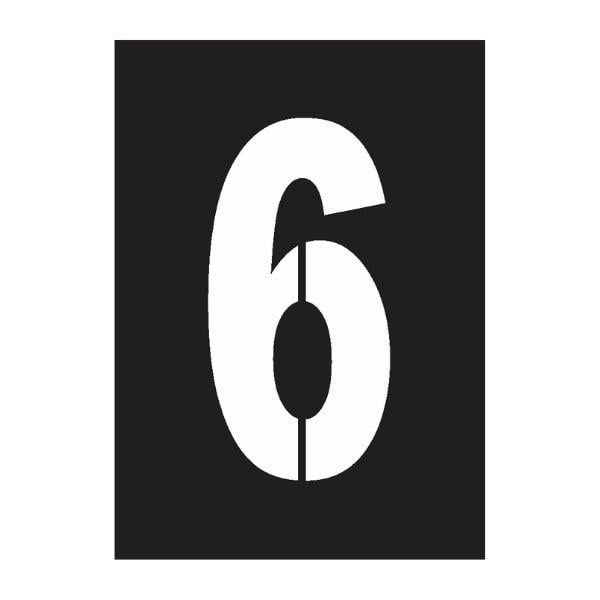 Numaralandırma Boyama Şablonu (10 Rakam)SBL-07-001569Otopark Numaralandırma, Boyama Şablonu (10 Rakam)