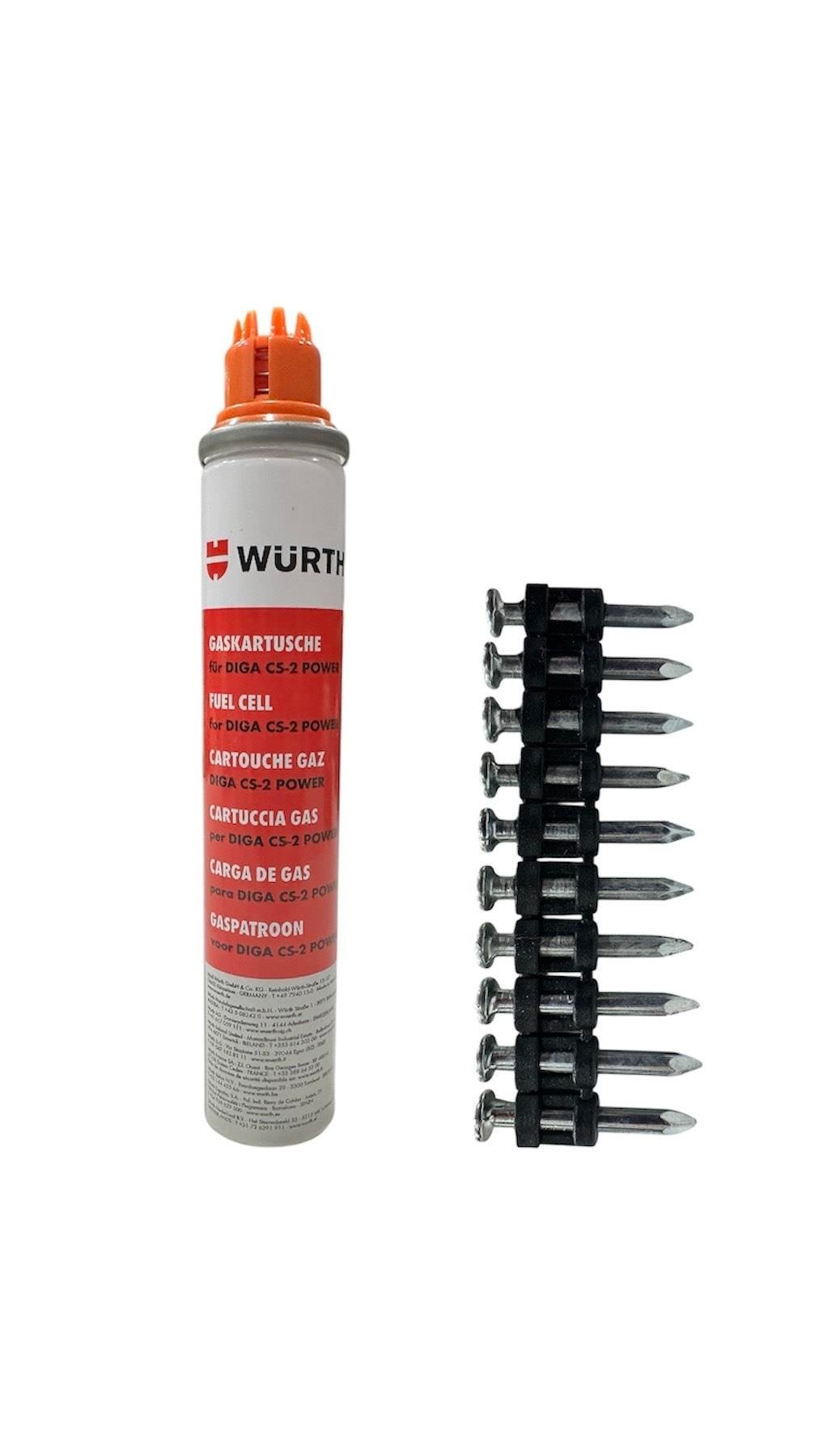 Dewalt Uyumlu Çivi + Würth Gaz