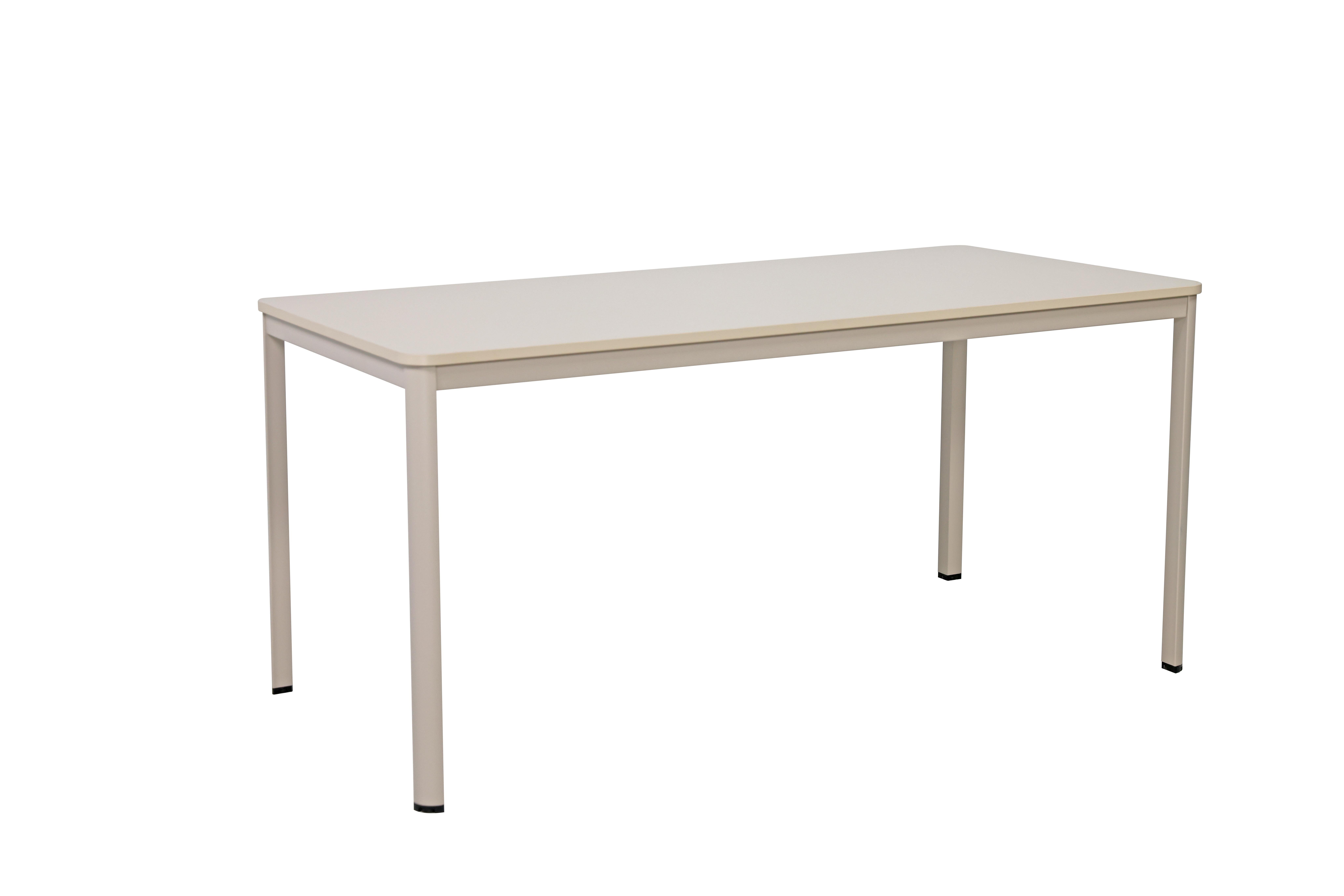 Nova Masa 1600x800xh750 / Suntalam Tabla : Mds-11 ( Kumtaşı ), Ayak : Mral-04 ( Latte)