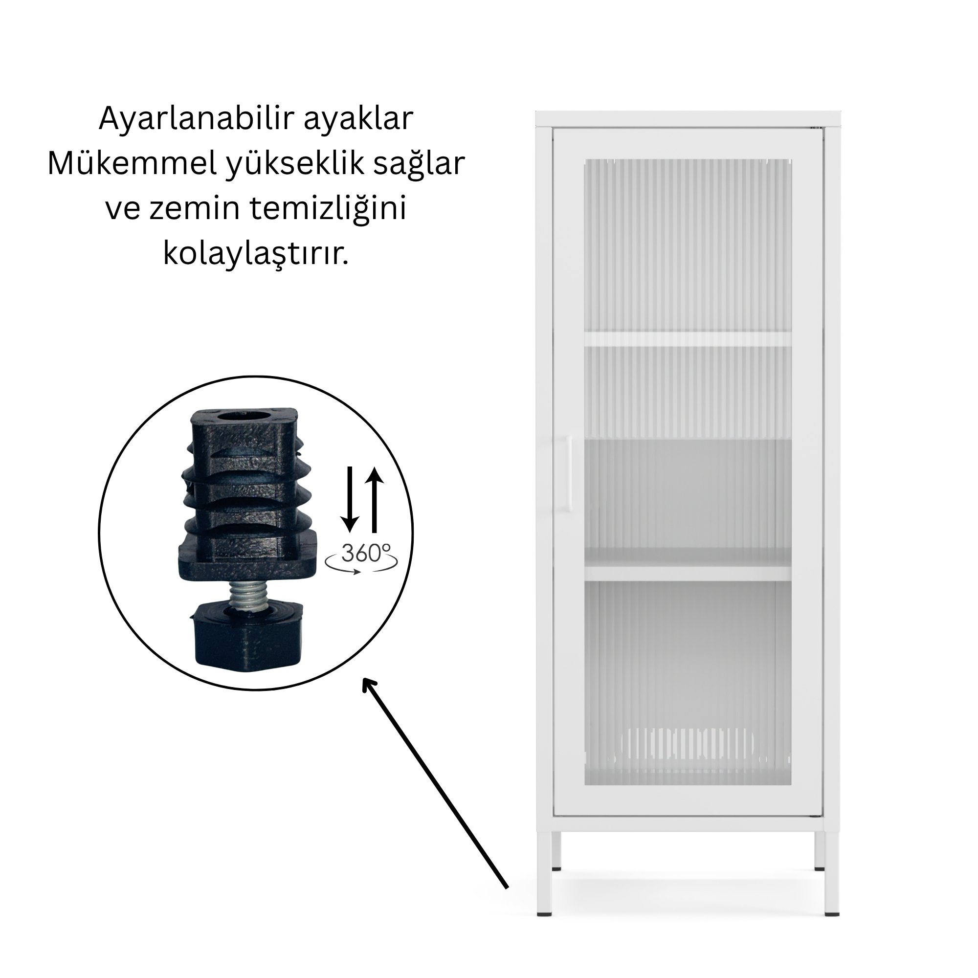 Pera Camlı Dolap