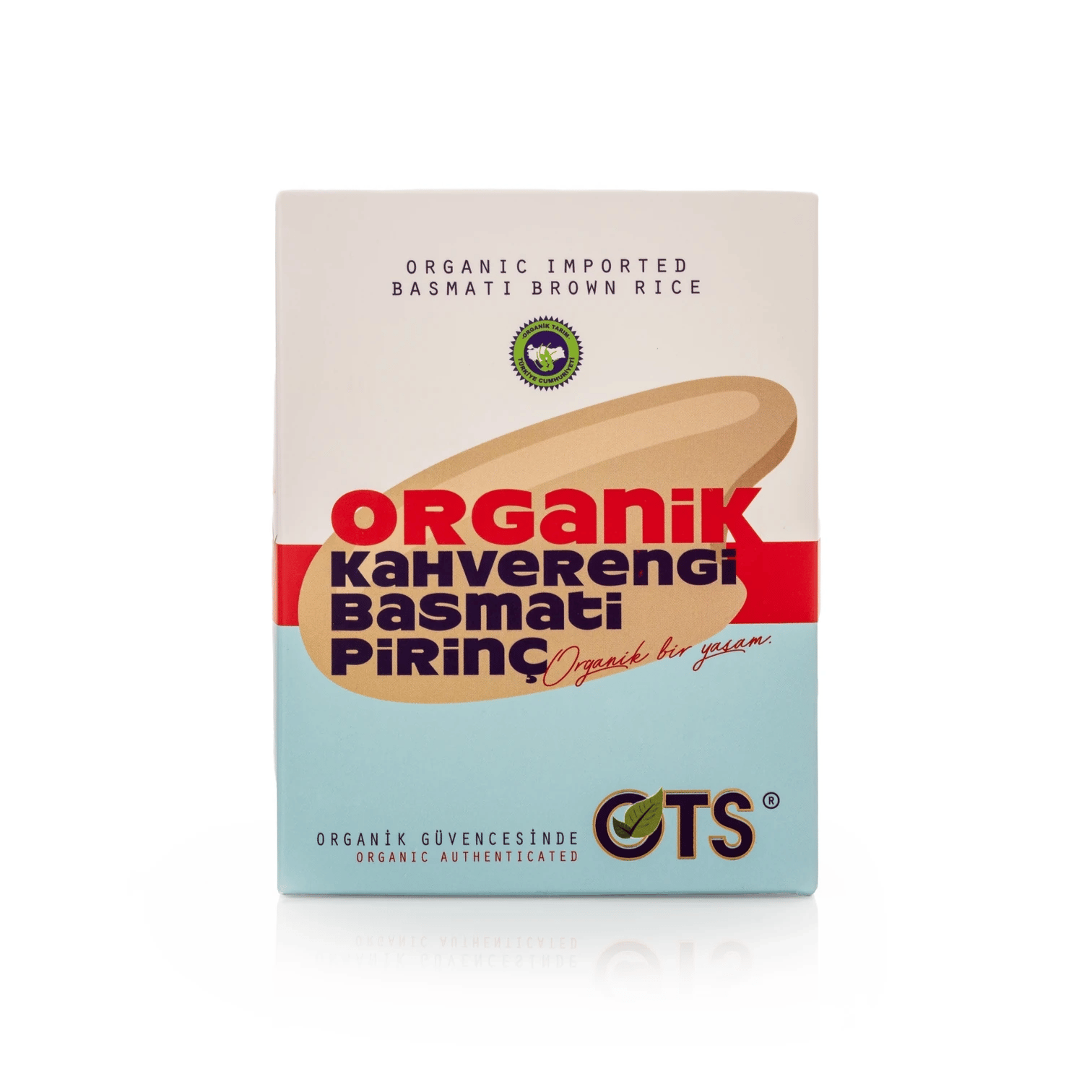Organik Kahverengi Basmati Pirinç 500 g