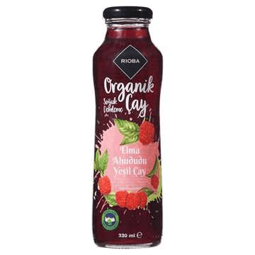 Organik Rioba Soğuk Çay (Elma Ahududu Yeşil Çay)