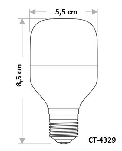 Cata 15 Watt E27 Duylu Torch Led Ampul CT-4329 Beyaz Işık