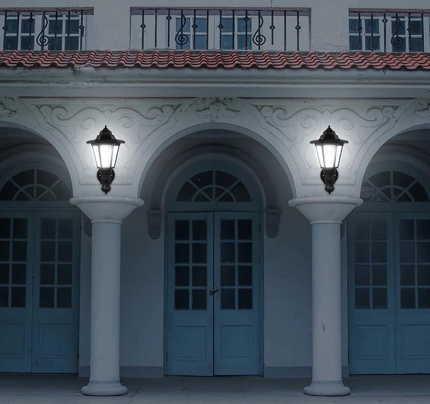 Cata CT-7110 E27 42cm Siyah Parma Set Üstü Bahçe Armatürü