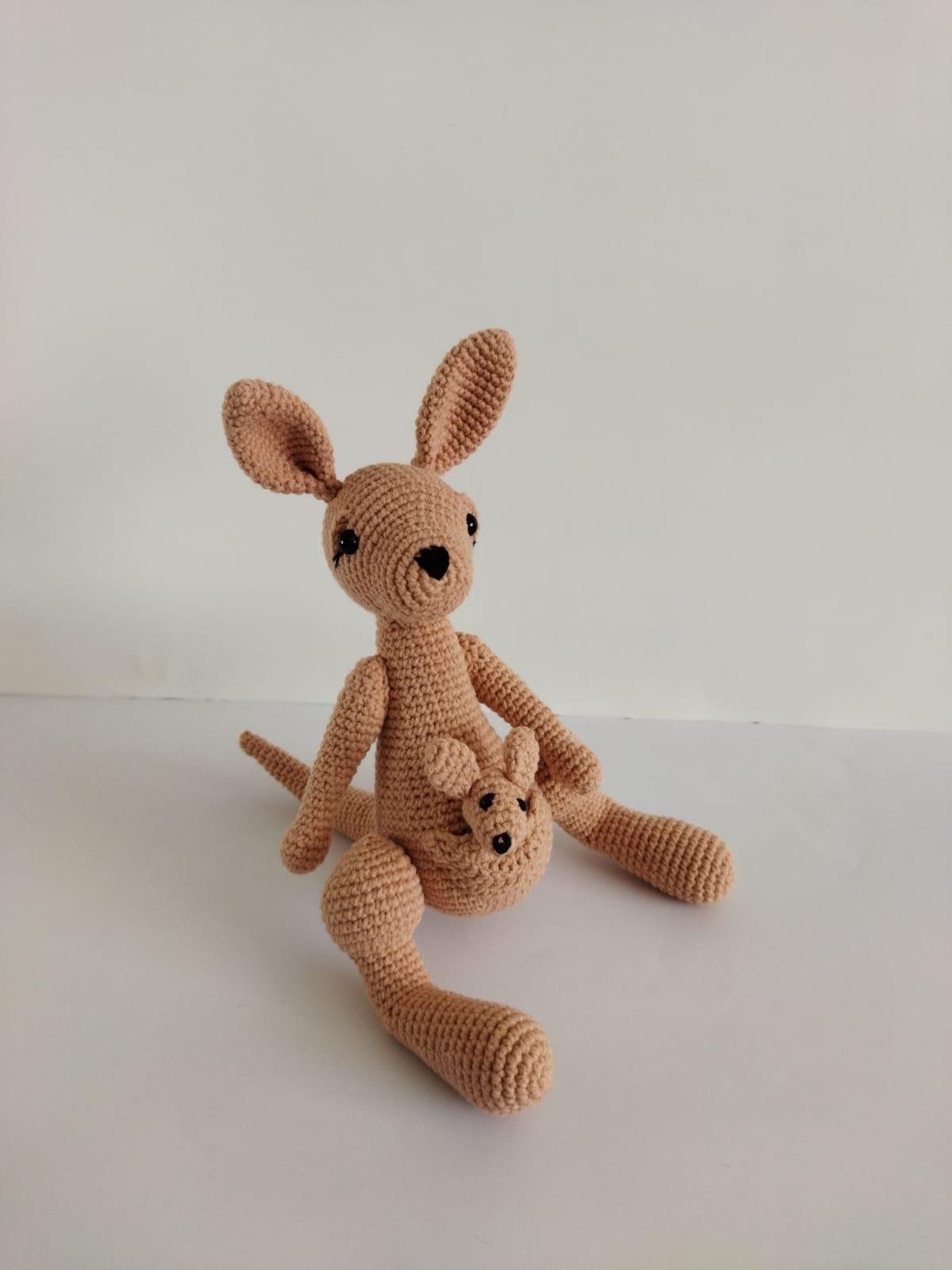 Amigurumi kanguru tarcın