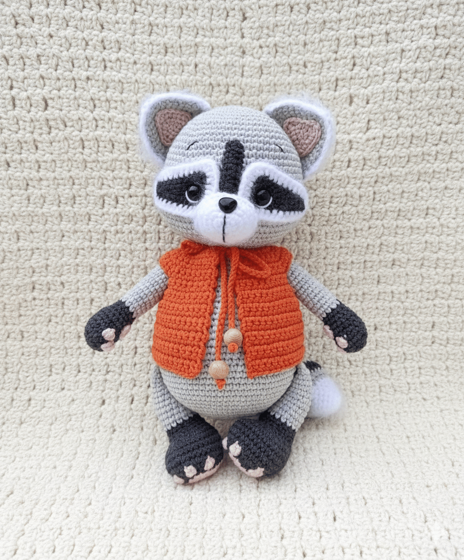 Amigurumi rakun
