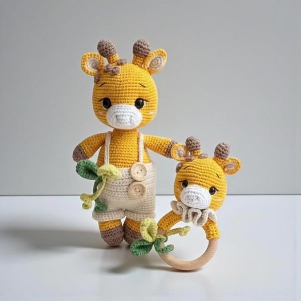 Amigurumi zürafa 