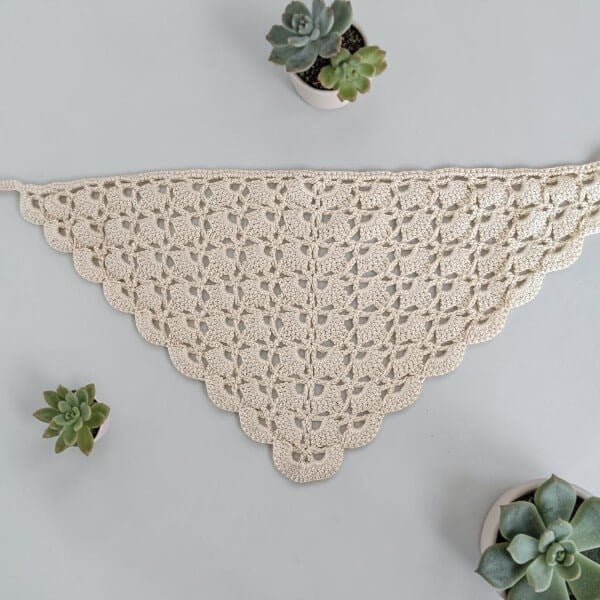 Çocuk örgü bandana