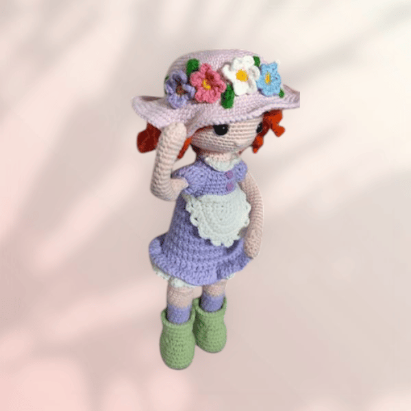 Gardener Girl - Bahçivan Kız Amigurumi