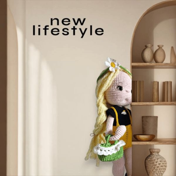 Parla Amigurumi Oyun Arkadaşı Bebek