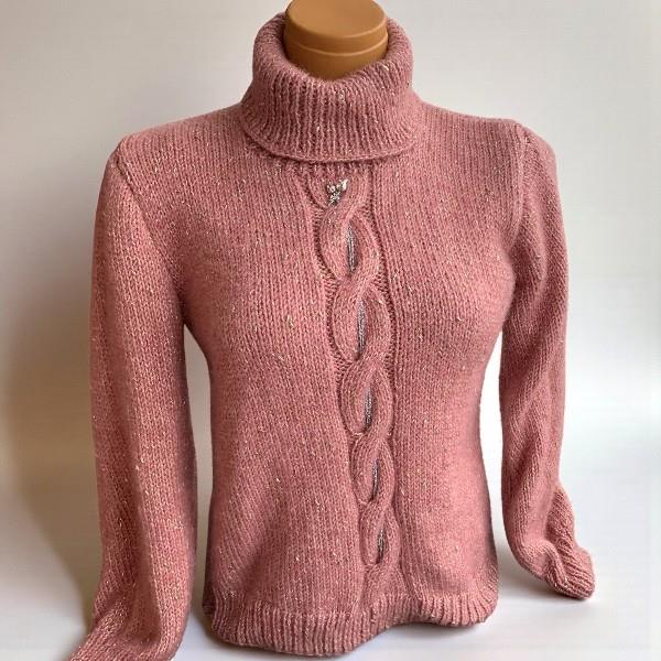 Pembe Boğazlı kazak