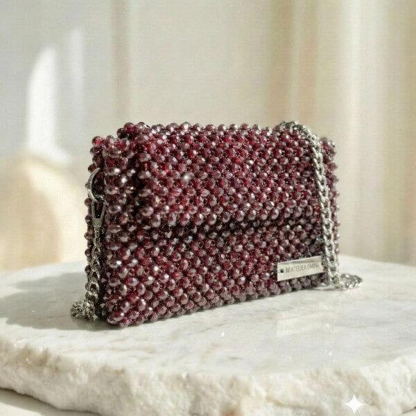 Ruby Cherry Gelato – Özel Üretim Kristal Çanta