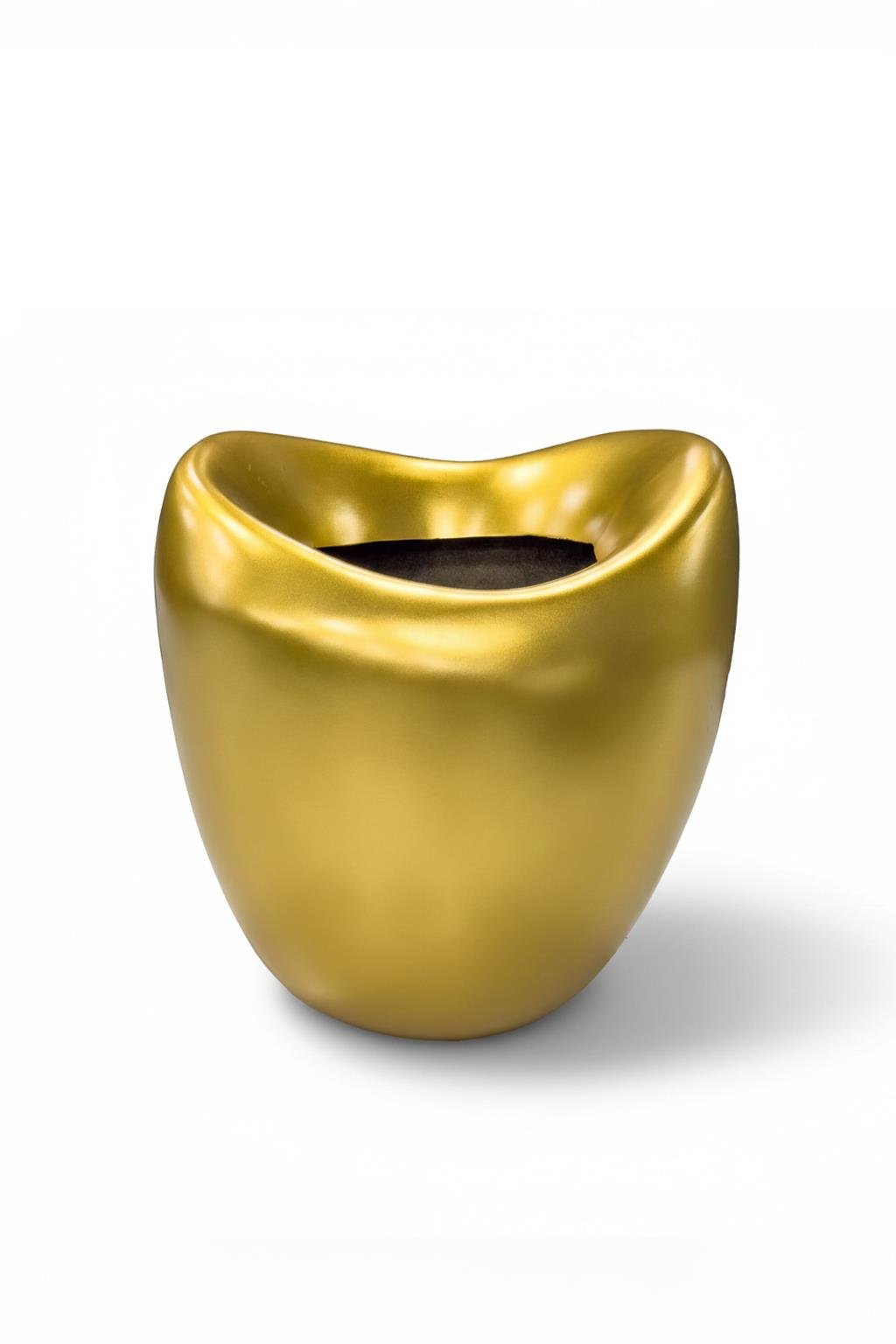 FİBER GOLD MODERN SAKSI 44x40cm