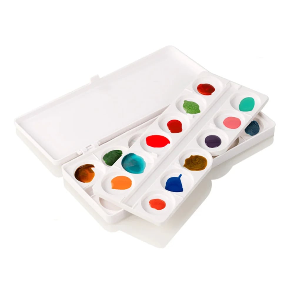 24 Gözlü 2 Katmanlı Plastik Kapaklı Palet