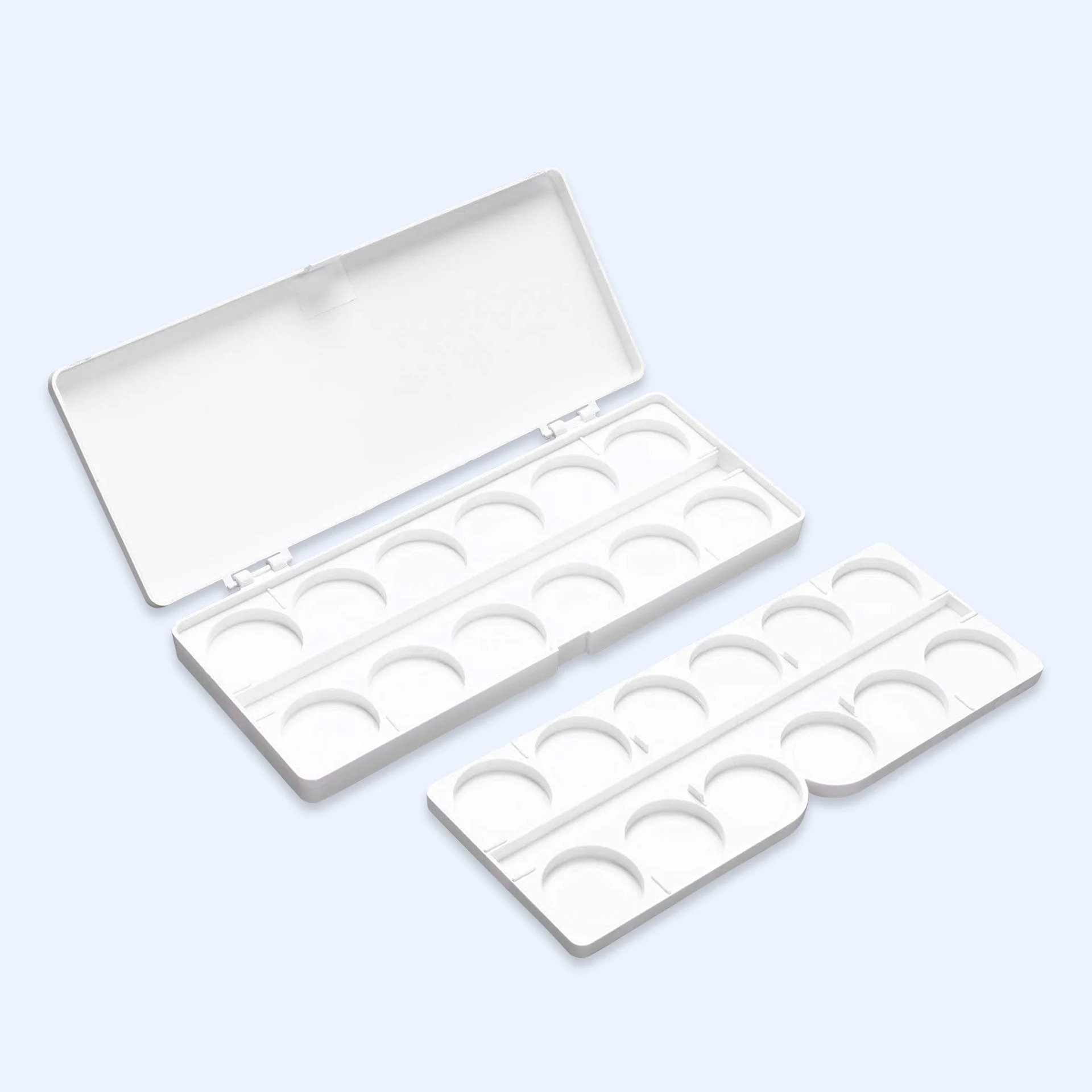 24 Gözlü 2 Katmanlı Plastik Kapaklı Palet