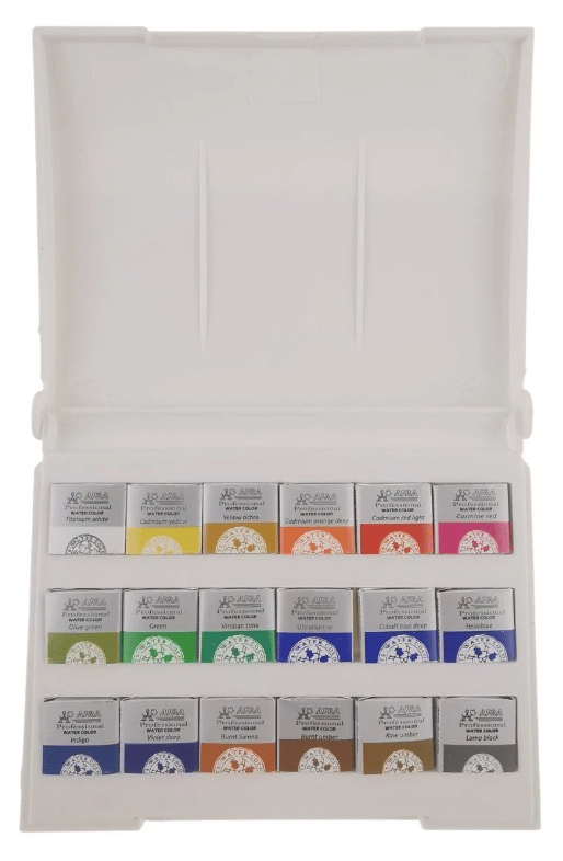 Afra Artists Water Colours Sulu Boya Tablet Seti 12'li