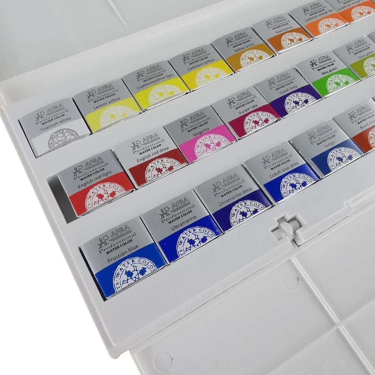 Afra Sulu Boya Tablet Seti 36'lı