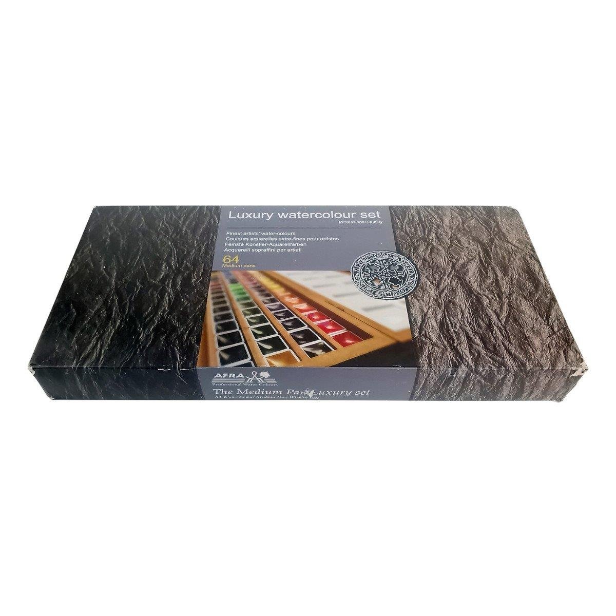 Afra Suluboya 64'lü Ahşap Kutulu