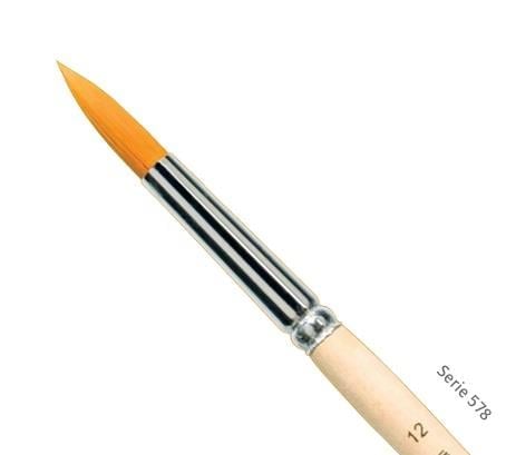 Lineo 578 Seri Sentetik Suluboya Fırçası