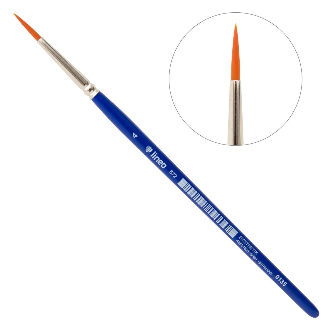 Lineo 672 Seri Sentetik Suluboya Fırçası