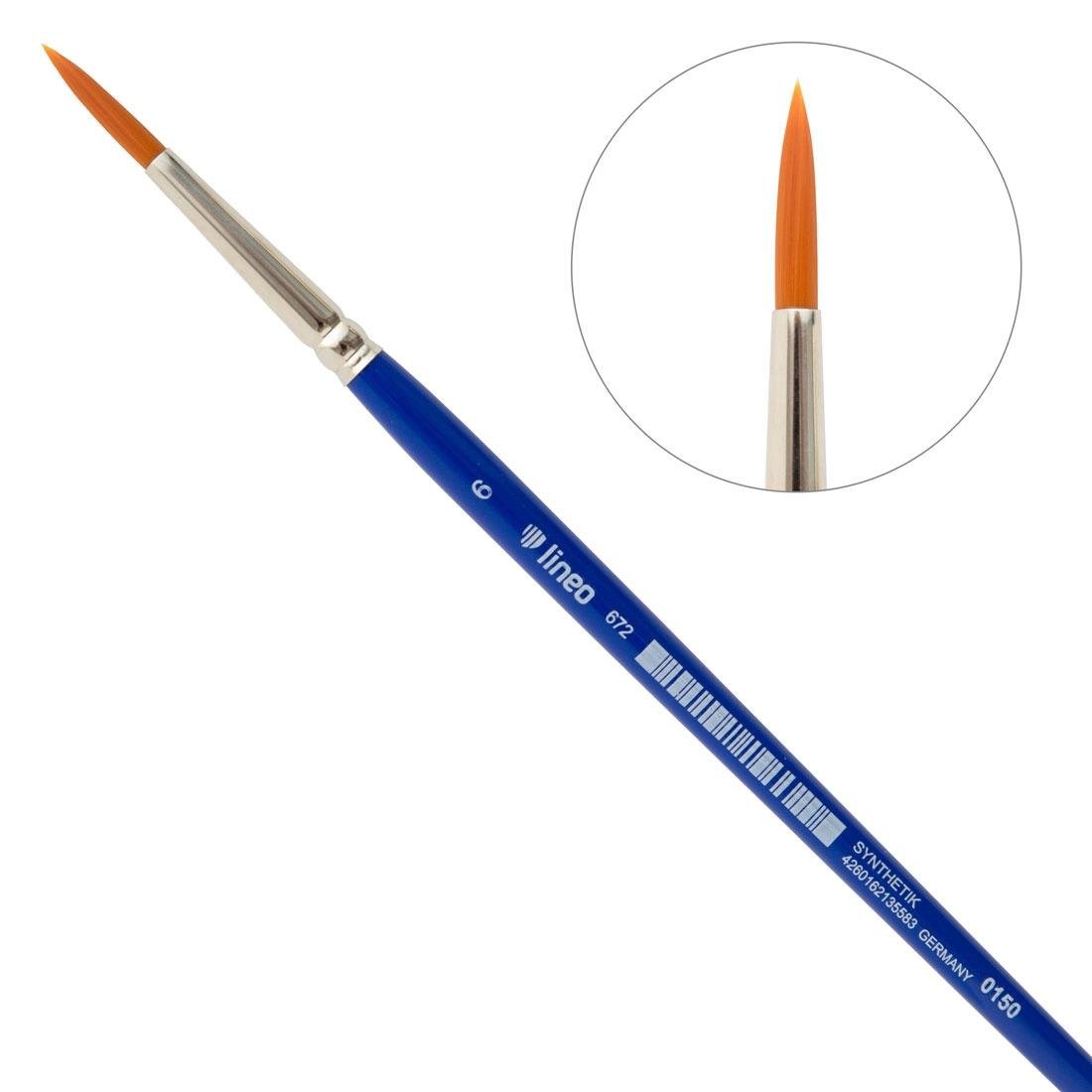 Lineo 672 Seri Sentetik Suluboya Fırçası