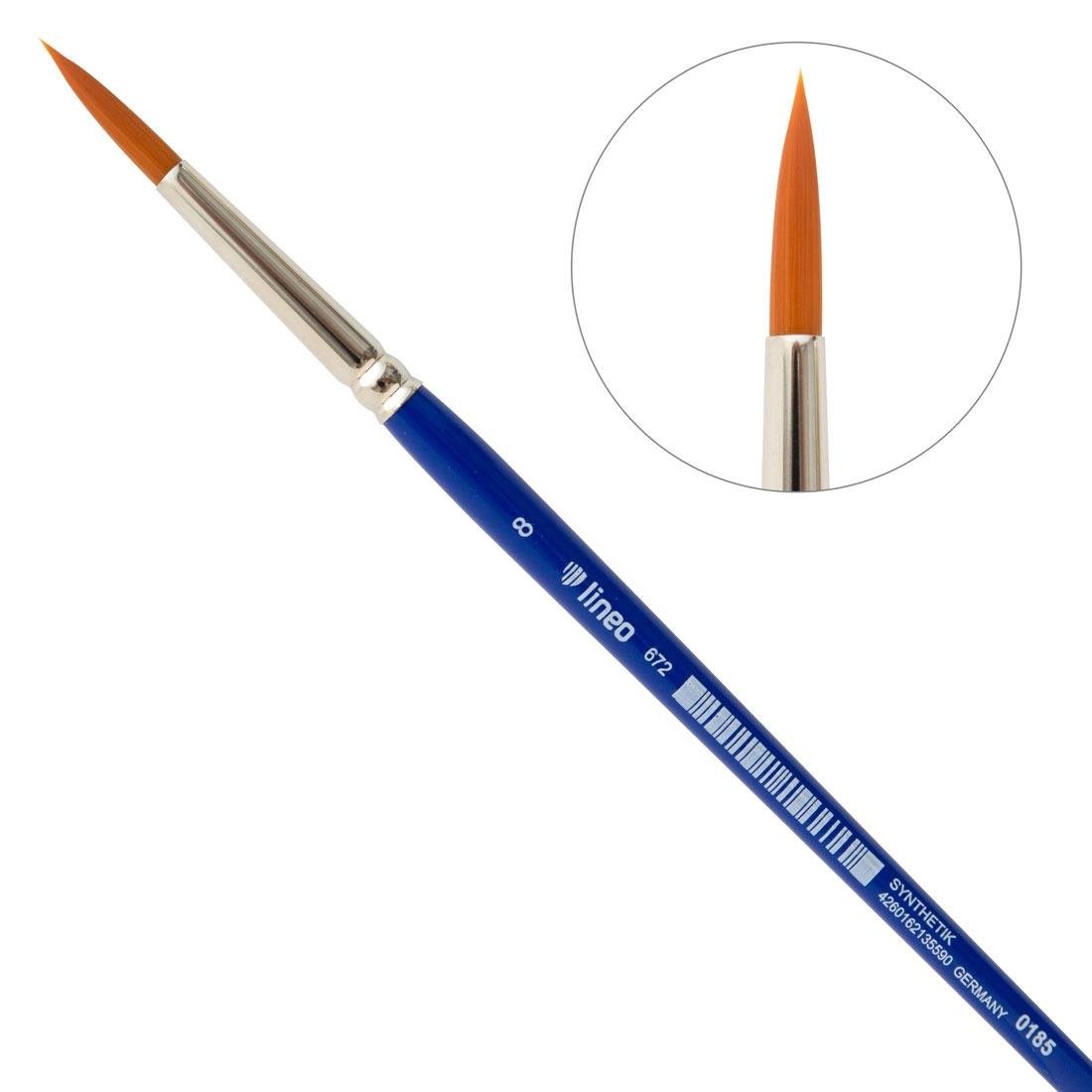 Lineo 672 Seri Sentetik Suluboya Fırçası