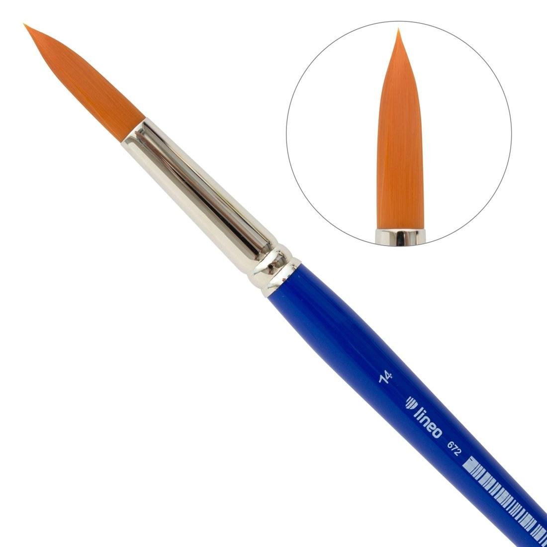 Lineo 672 Seri Sentetik Suluboya Fırçası