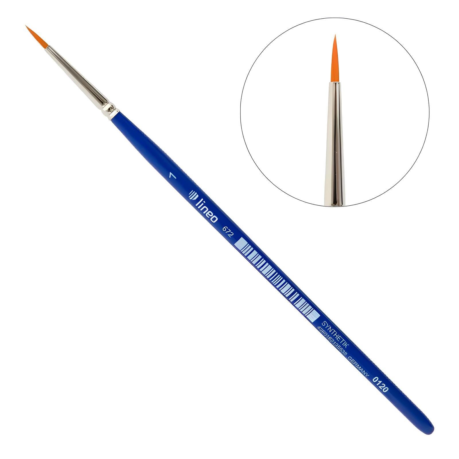 Lineo 672 Seri Sentetik Suluboya Fırçası