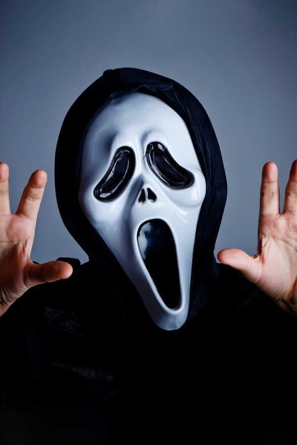 Çığlık Maske Beyaz 
