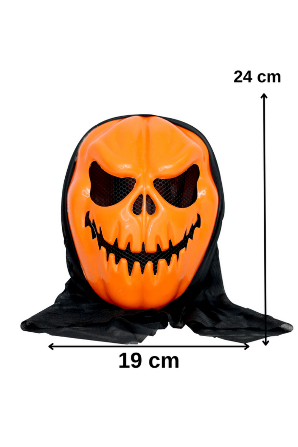 Halloween Astarlı Balkabağı Maske