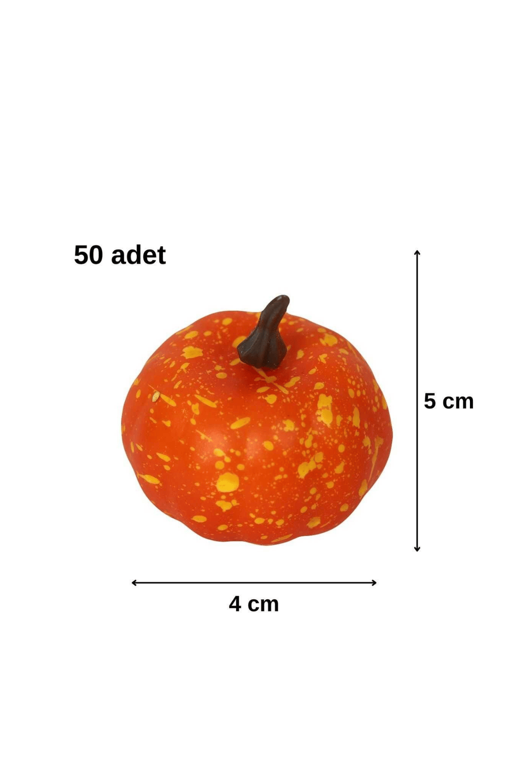 Halloween Balkabağı Figür 50 Li Pk