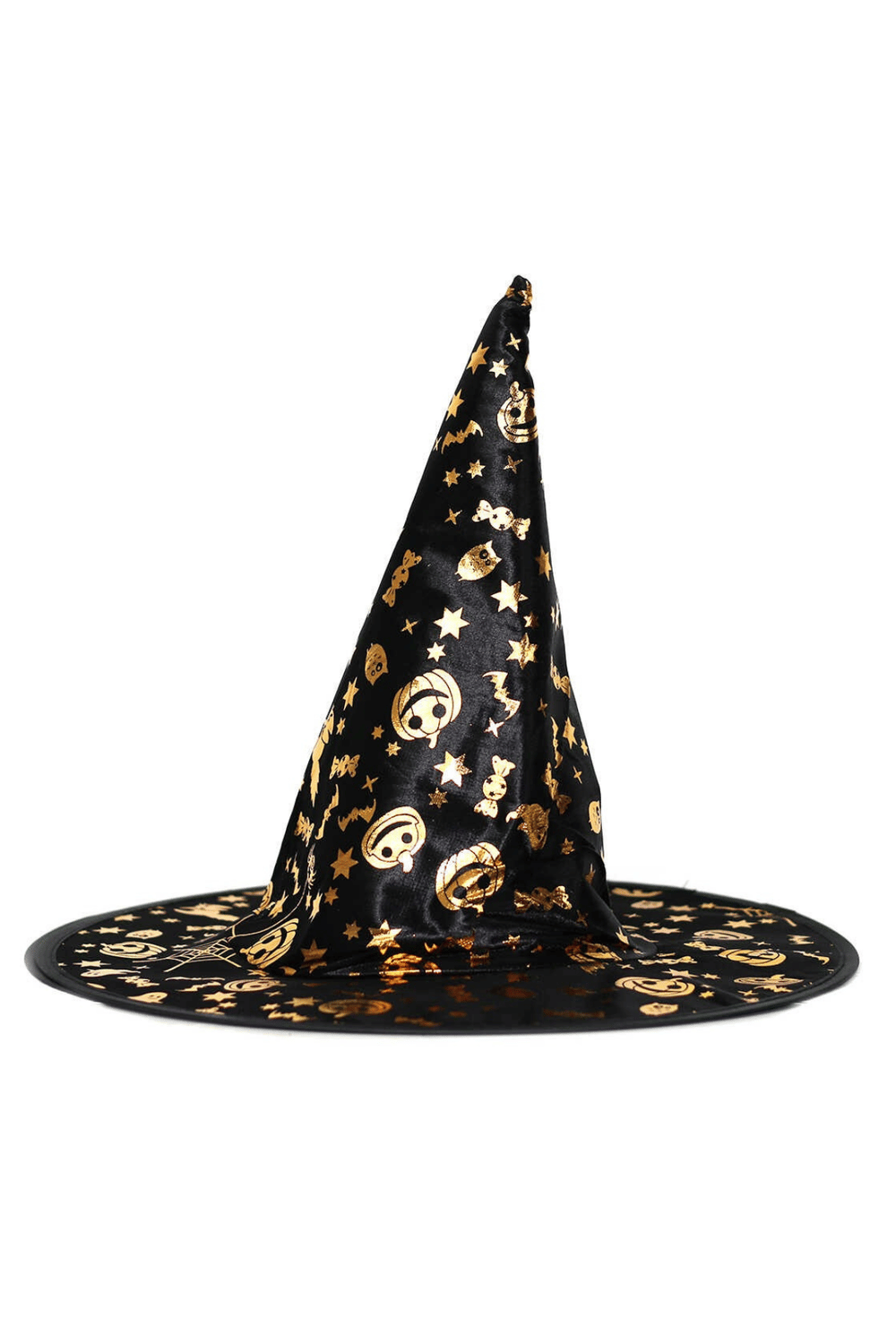 Halloween Desenli Cadı Şapkası
