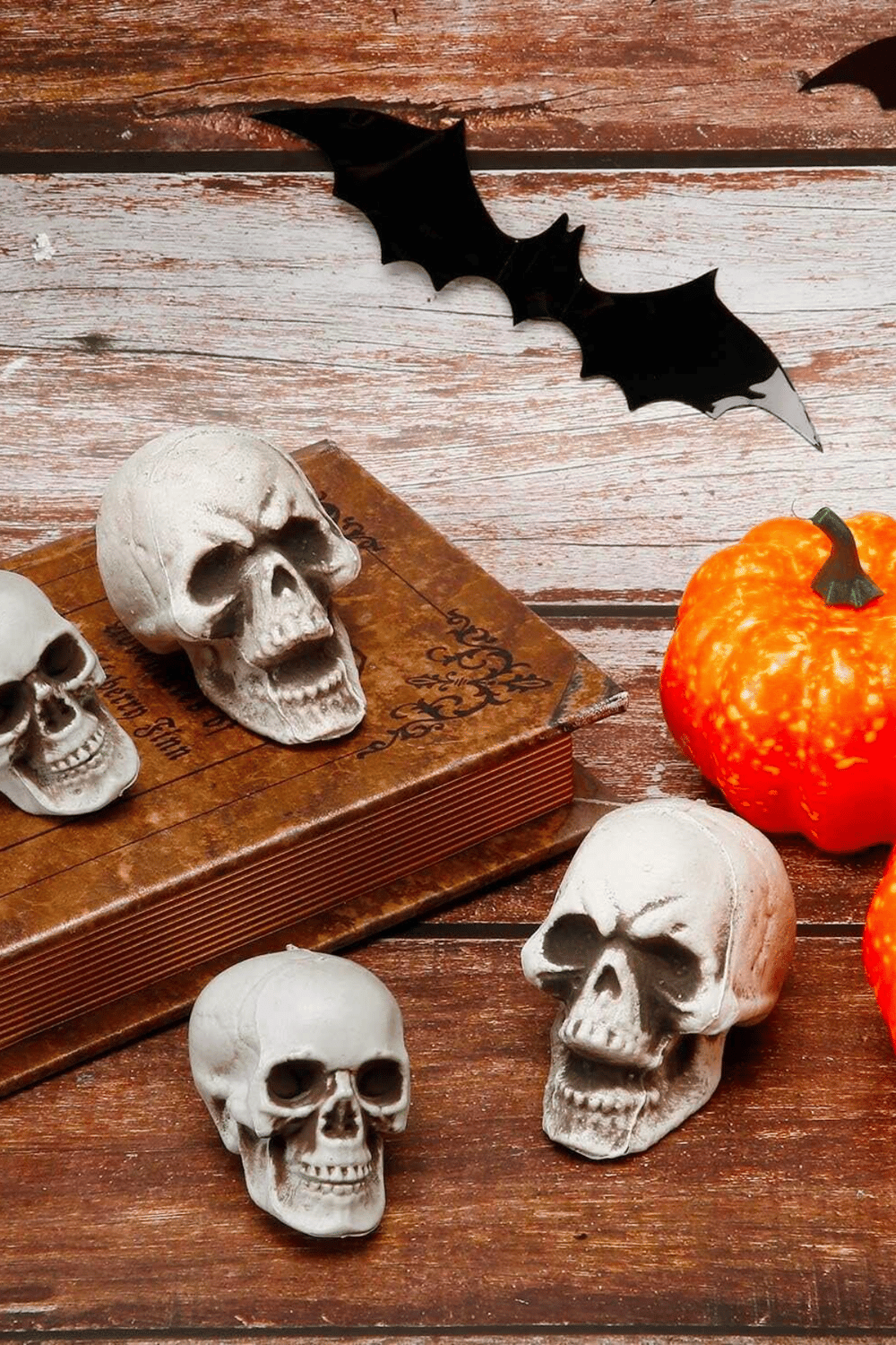Halloween Kurukafa Figür Beyaz