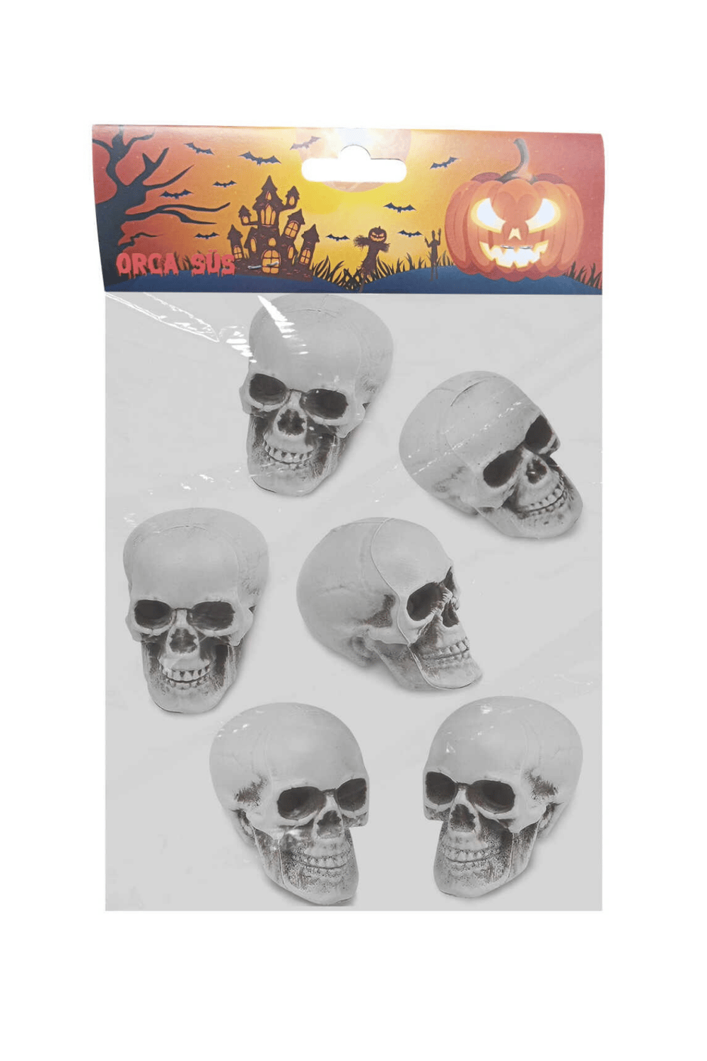 Halloween Kurukafa Figür Beyaz