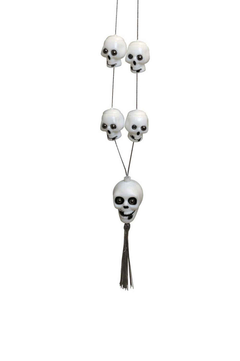 Halloween Kurukafa Kolye Beyaz