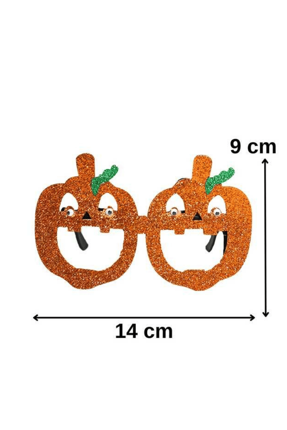 Halloween Şapkalı Balkabağı Gözlük 