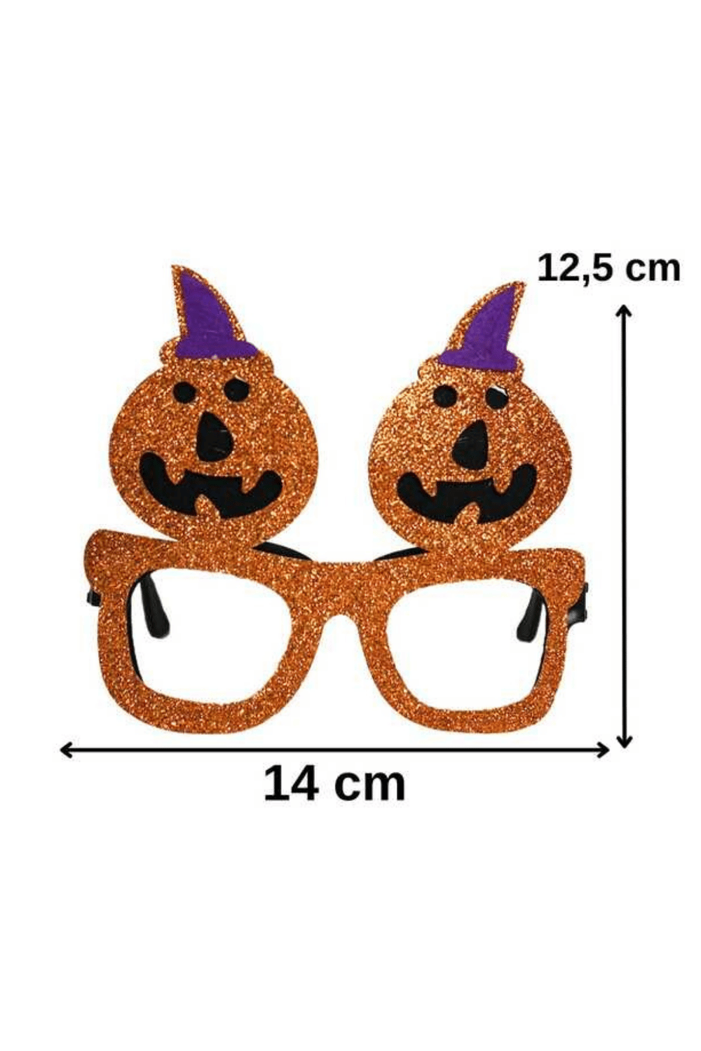 Halloween Şapkalı Balkabağı Gözlük