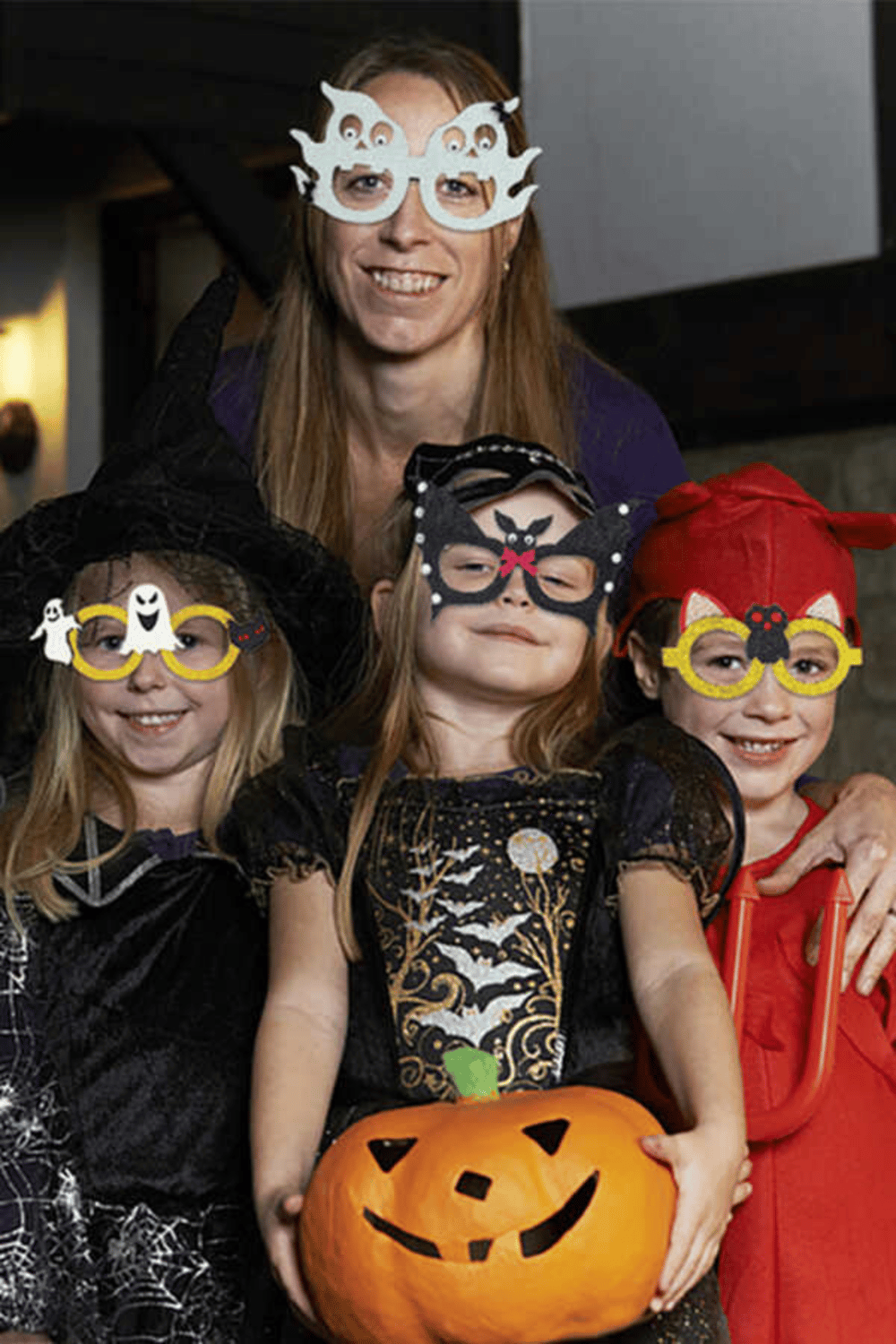 Halloween Yarasa Gözlük
