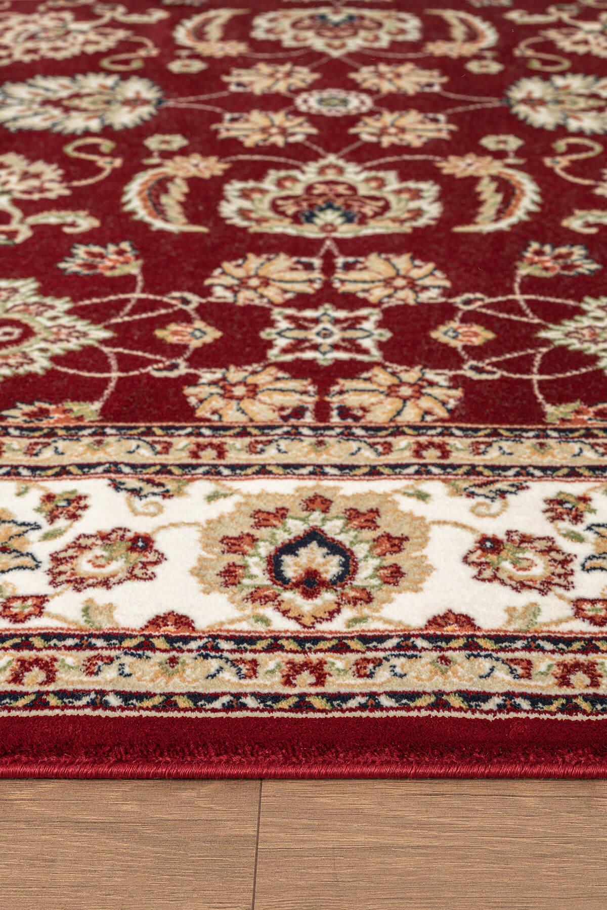 Cotto Home Fesane FN002J Bordo Pamuk Taban Klasik Halı