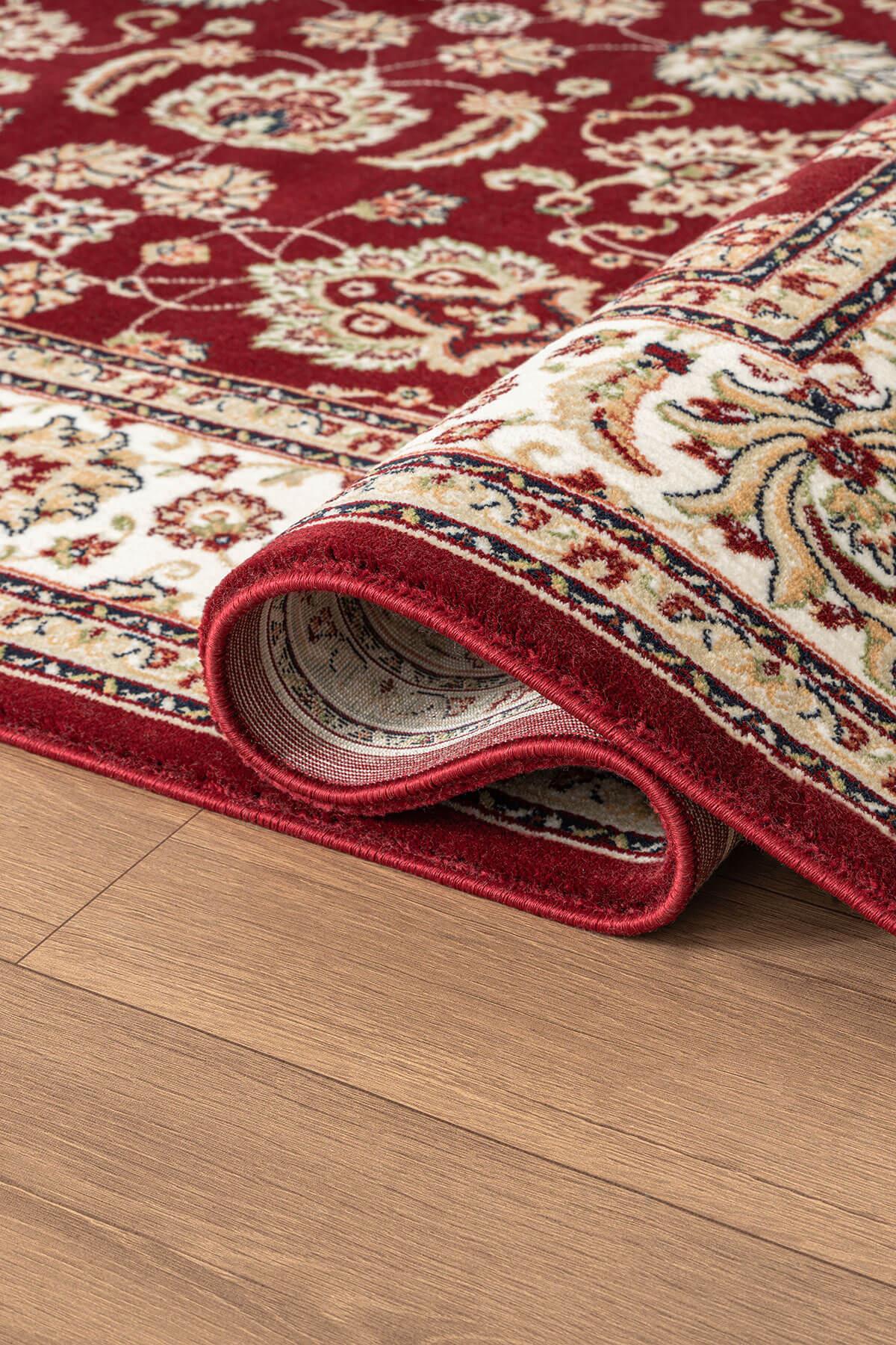 Cotto Home Fesane FN002J Bordo Pamuk Taban Klasik Halı