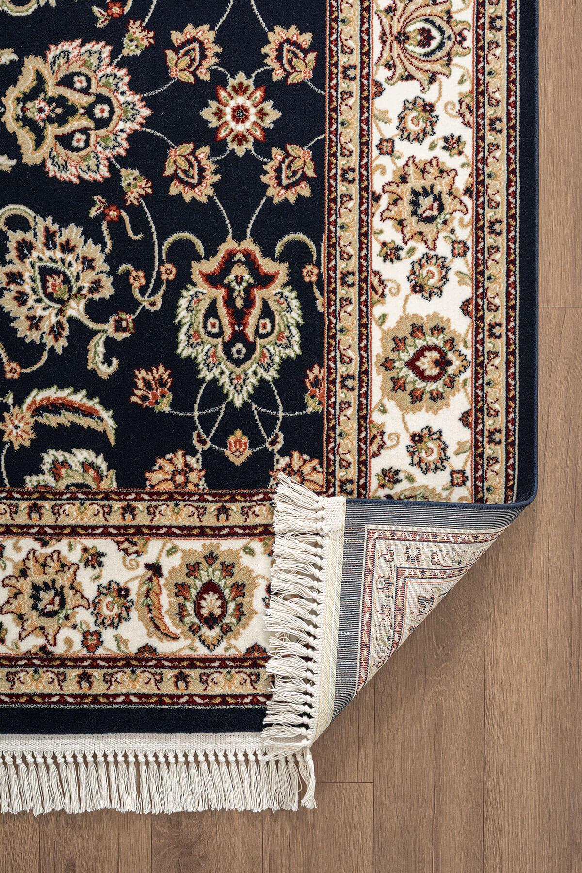 Cotto Home Fesane FN002M Lacivert Pamuk Taban Klasik Halı