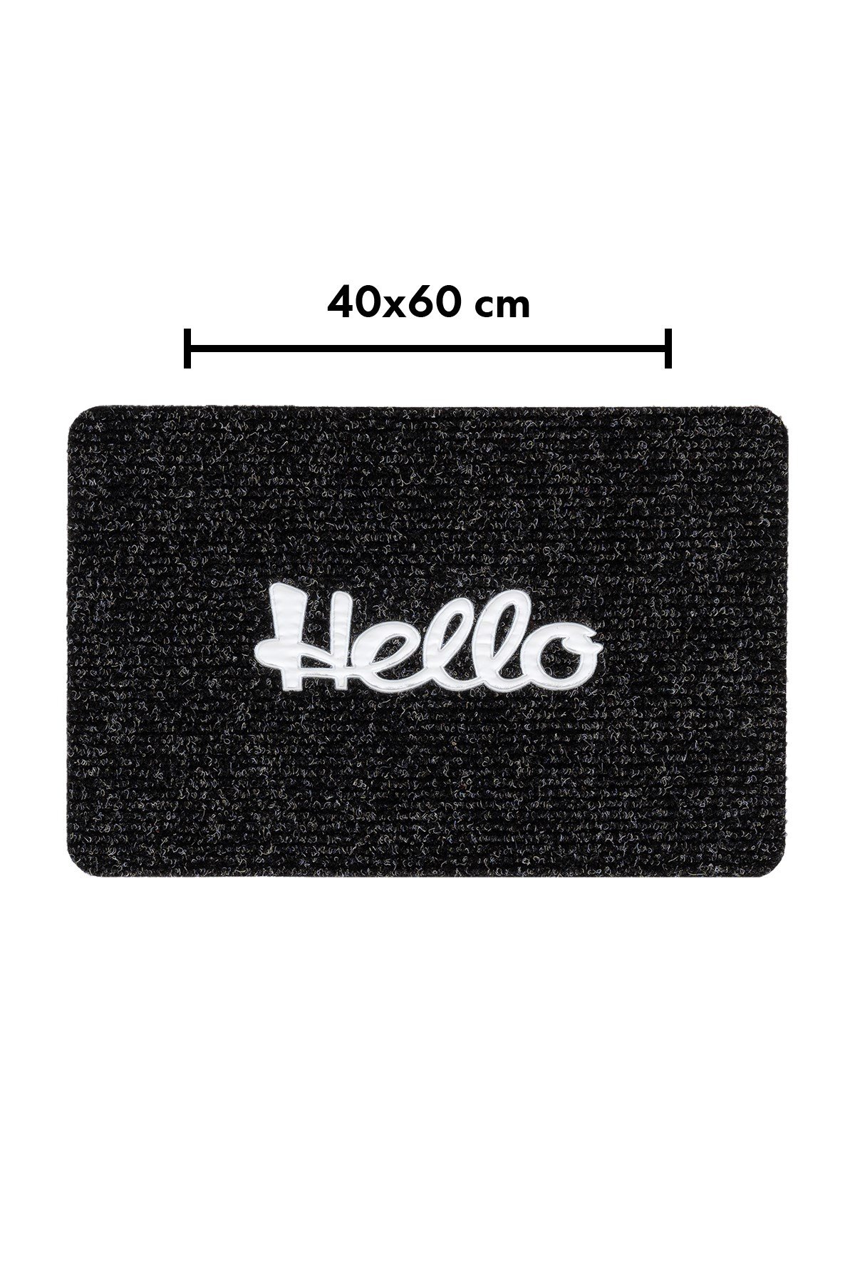 Hello Deri Baskılı UV Dayanıklı Kapı Önü Paspası PS011A