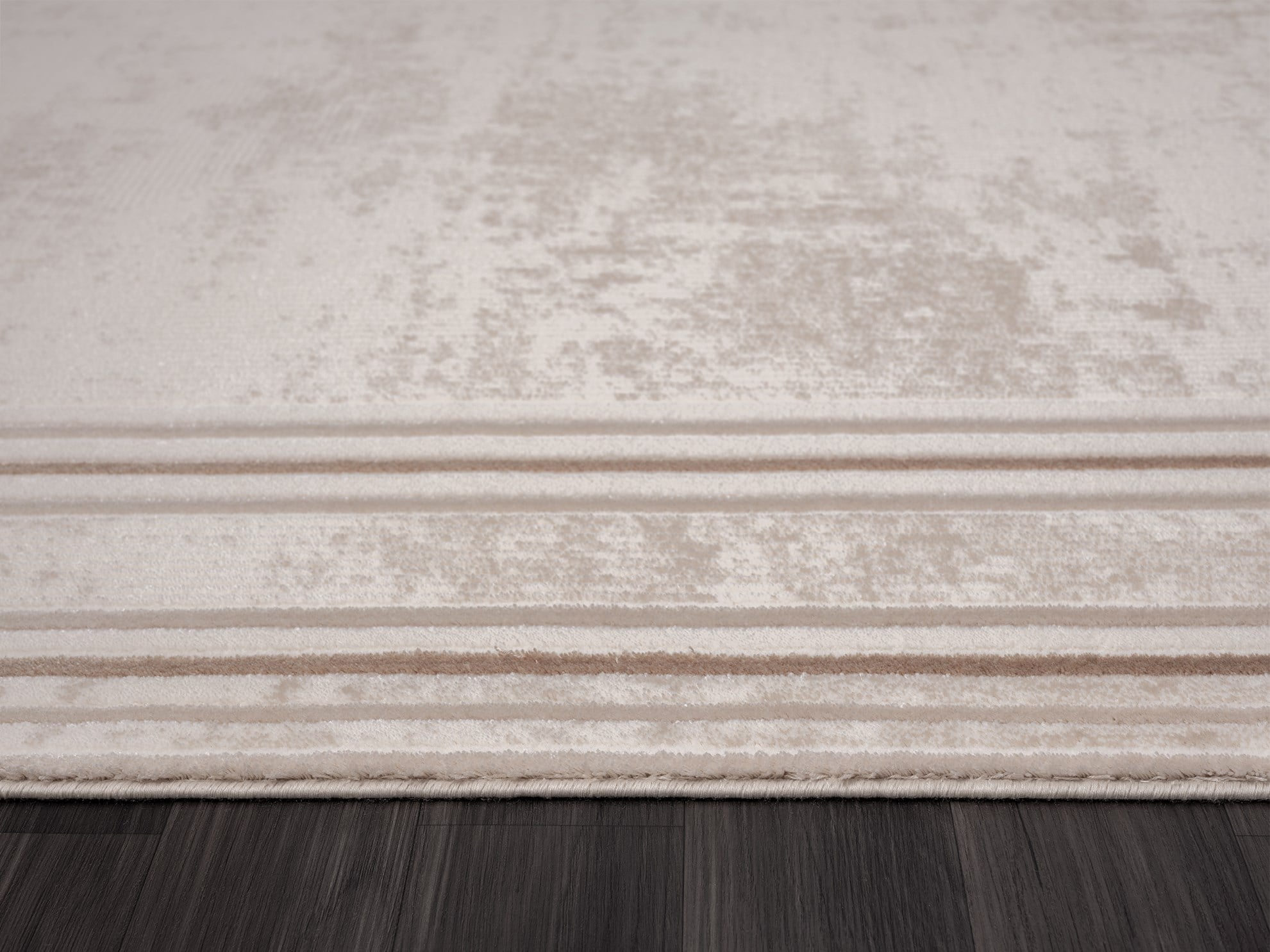 Scala SC002B Bej Halı Modern Desenli Tozu Az Akrilik Salon Halısı