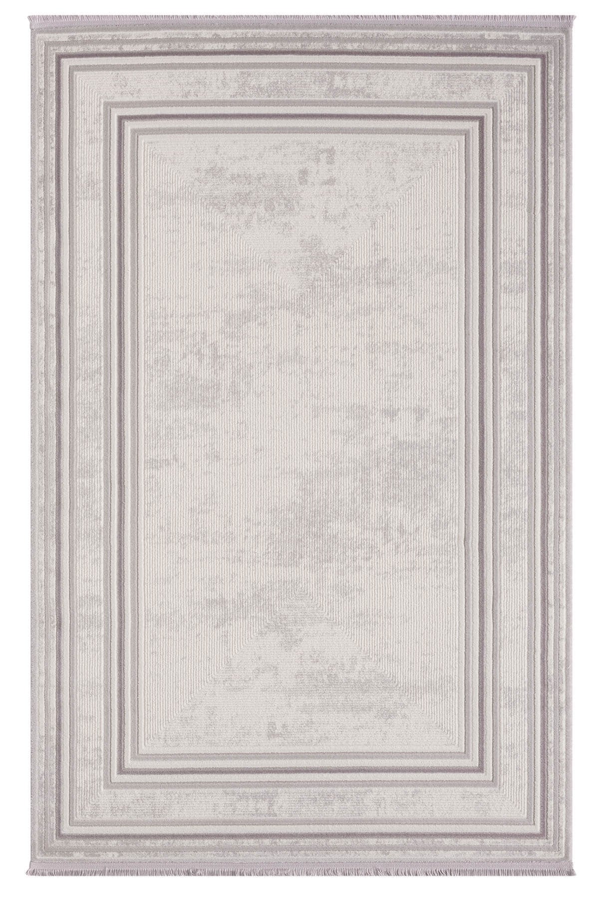 Scala SC002G Bej Halı Modern Desenli Tozu Az Akrilik Pamuk Taban