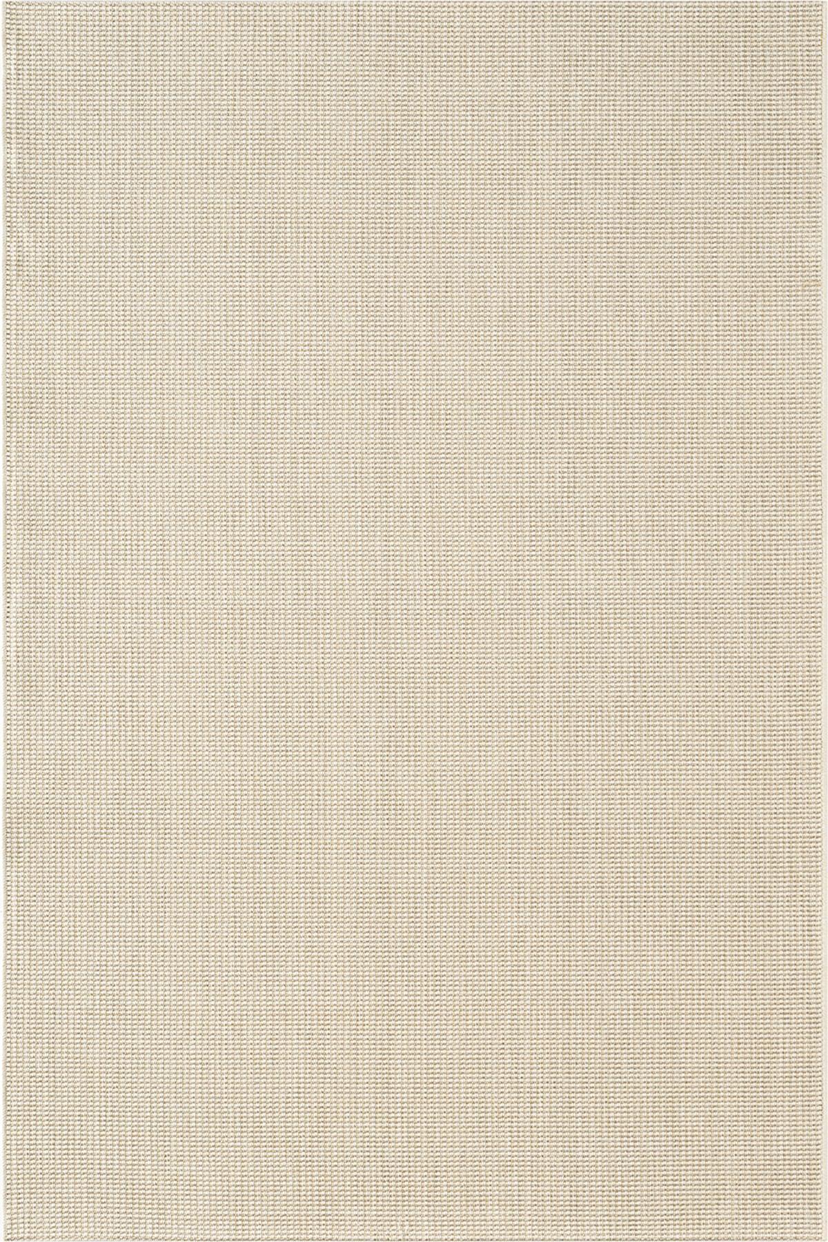 Tiora TI002A Krem Jüt Halı Naturel Sisal Örme Hasır Modern Yıkanabilir