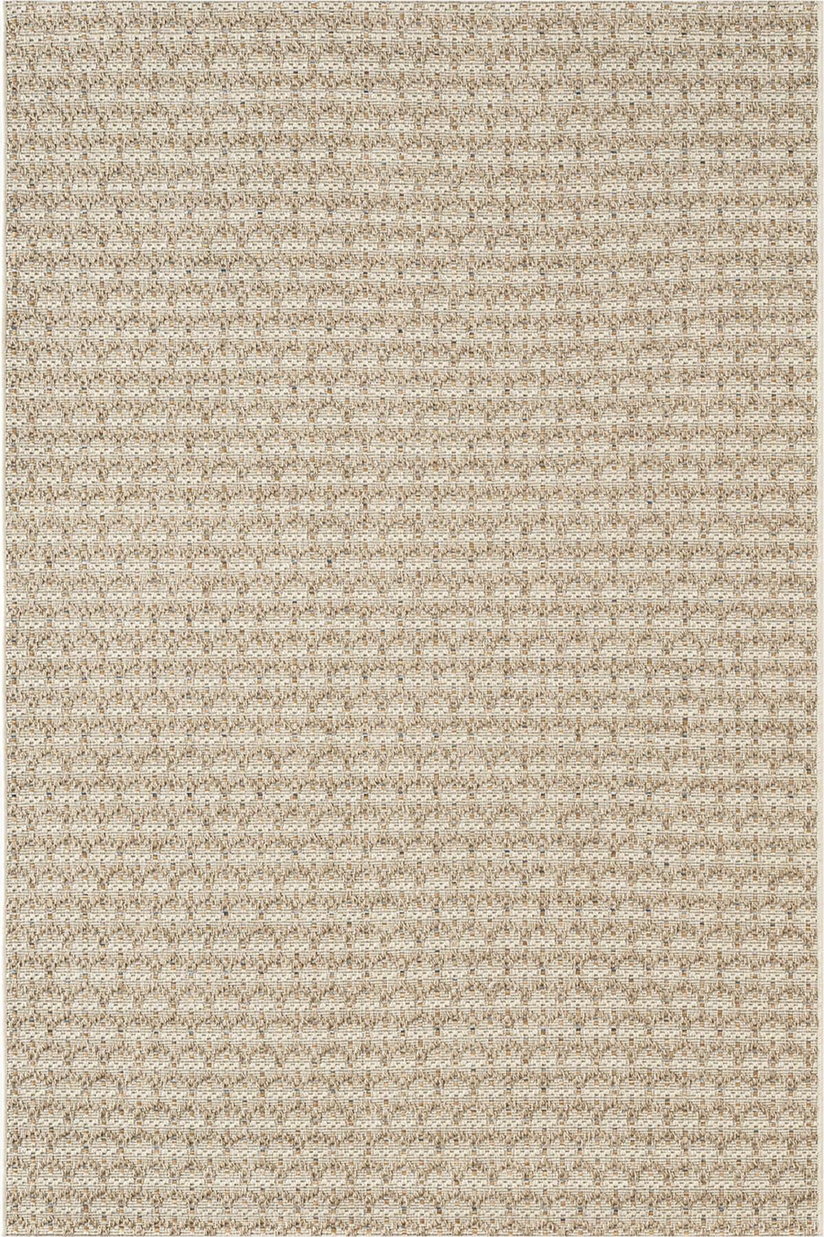 Tiora TI006A Krem Jüt Halı Naturel Sisal Örme Hasır Modern Yıkanabilir